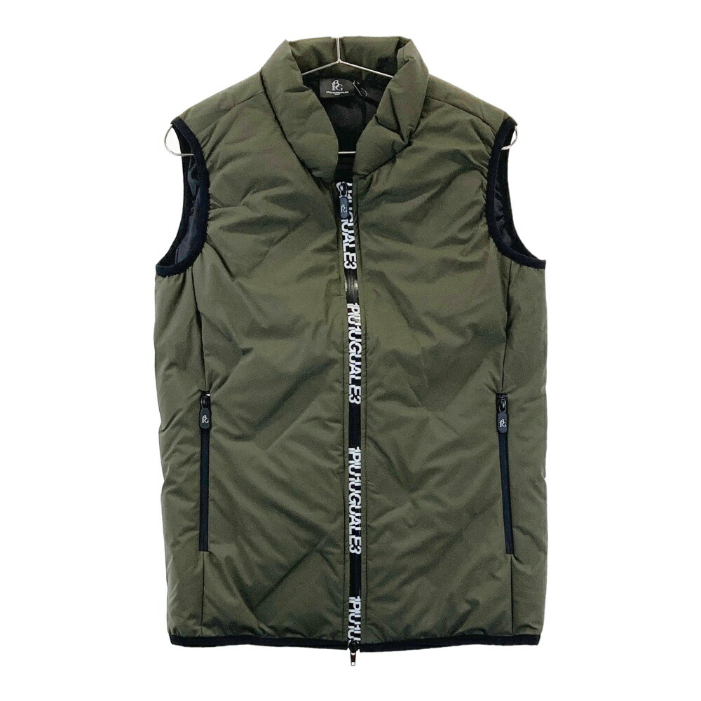 1PIU1UGUALE3 GOLF GRB080 ダウンベスト カーキ系 3 【中古】ゴルフウェア メンズ|中古ゴルフウェア通販STST