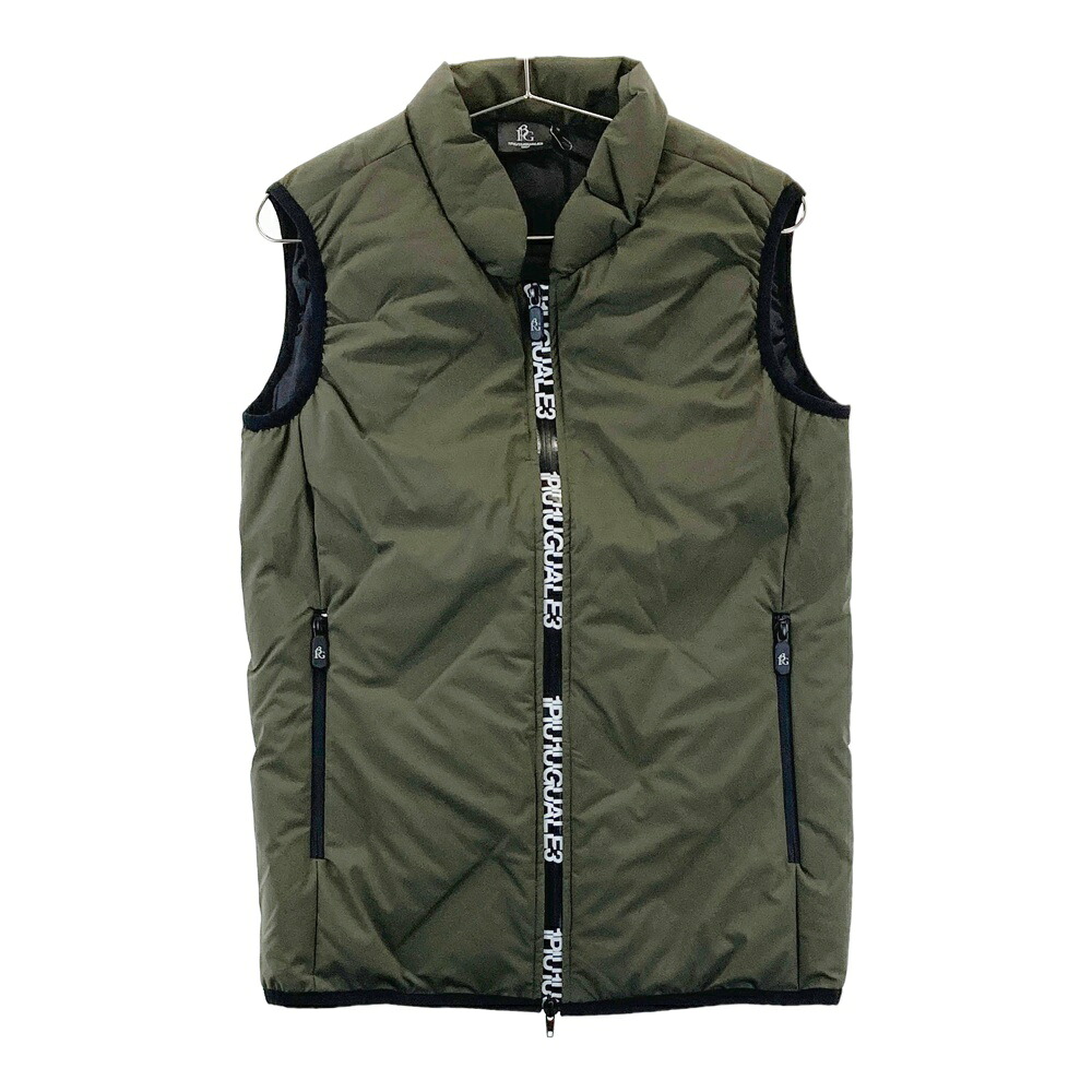 1PIU1UGUALE3 GOLF GRB080 ダウンベスト カーキ系 3 【中古】ゴルフウェア メンズ|中古ゴルフウェア通販STST