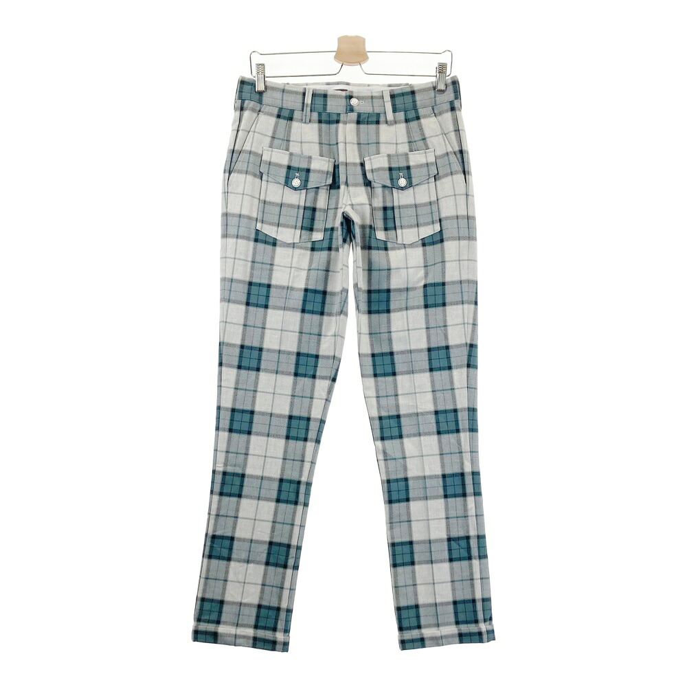 1PIU1UGUALE3 GOLF GRP134 ズボン下 読み合わせる 薄墨色系 3 【中古】ゴルフお召しもの メンズ