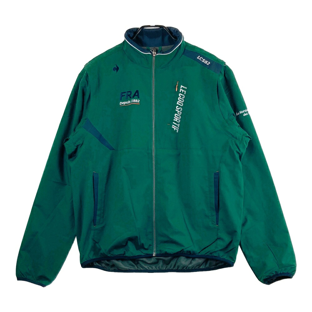 LE COQ GOLF ルコックゴルフ LG4FWB00M 2WAY ジャケット グリーン系 LL 【中古】ゴルフウェア メンズ|中古ゴルフウェア通販STST