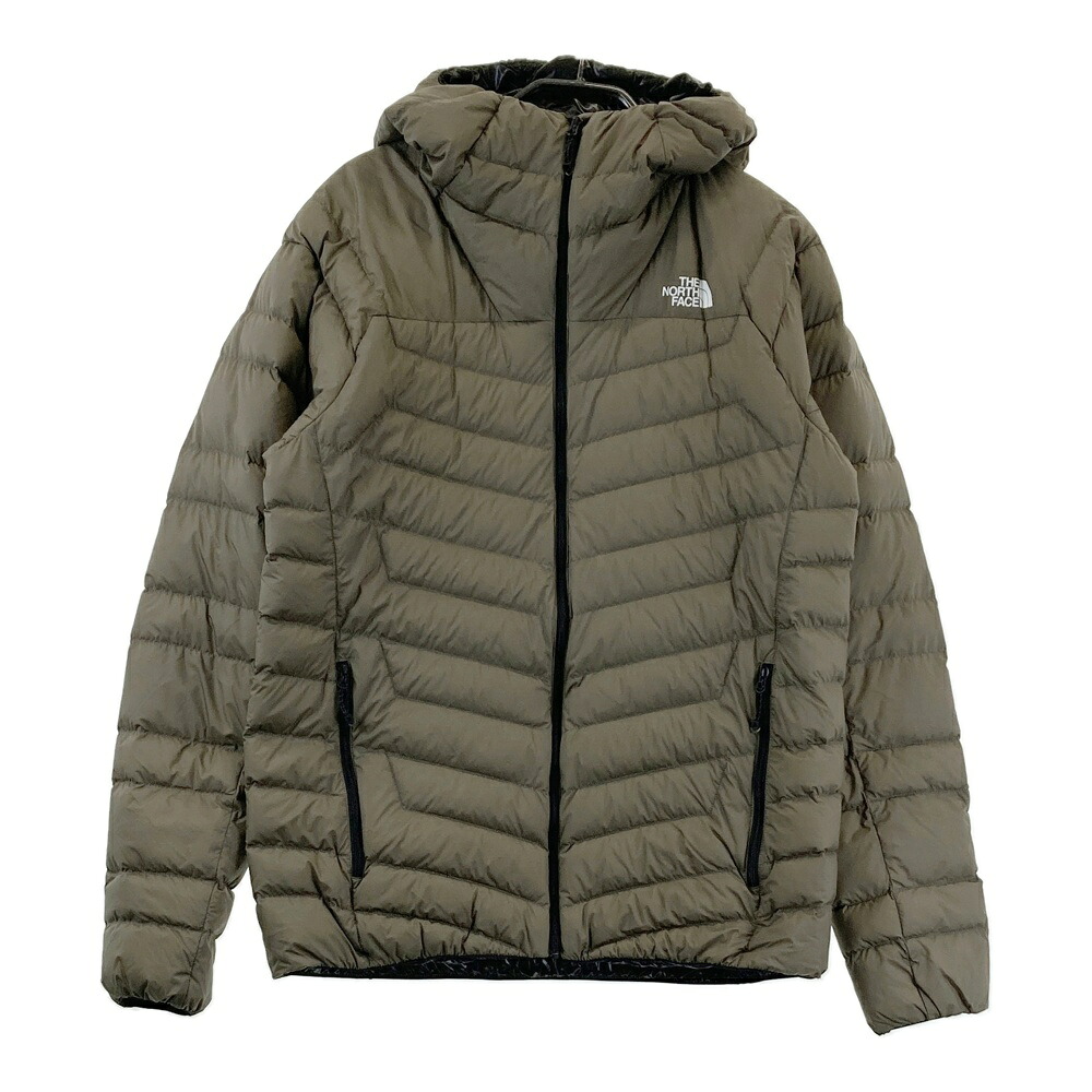 THE NORTH FACE ザ 北の方人間の顔 Thunder Hoodie NY81811 落ち込む上衣 ワイマラナーブラウン 赤銅色系 M 【中古】メンズ
