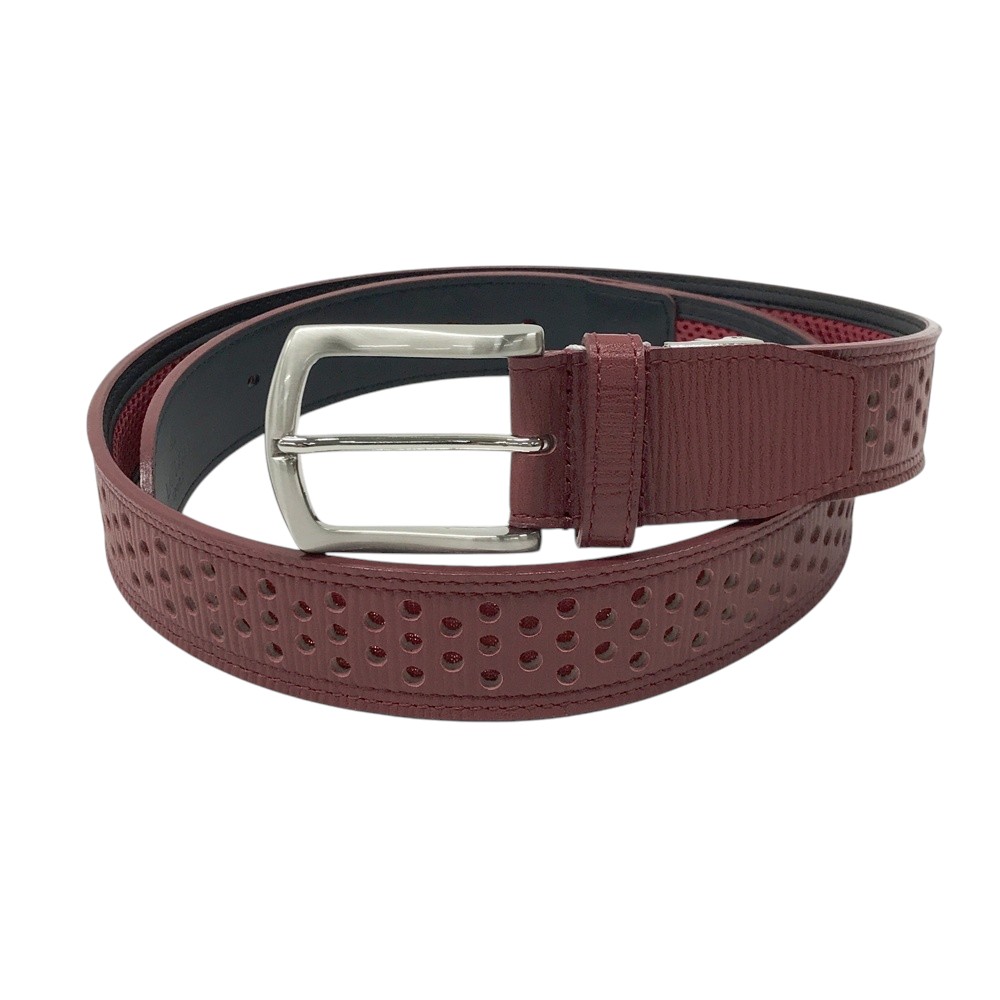 LANVIN SPORT ランバン スポール  胴締め  赤いこと系  【中古】ゴルフ御召しもの