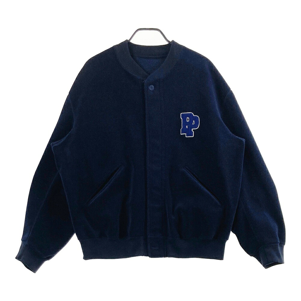 PAPAS パパス ジャケット スタジャン ネイビー系 L 【中古】メンズ|中古ゴルフウェア通販STST