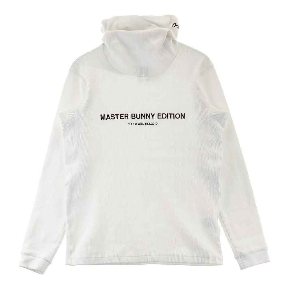 MASTER BUNNY EDITION マスターバニーエディション  ハイネック 長袖プルオーバー  白いこと系 5 【中古】ゴルフお召しもの メンズ