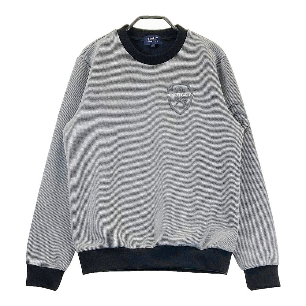 PEARLY GATES パーリーゲイツ 2026年モデル スウェットトレーナー グレー系 4 【中古】ゴルフウェア メンズ｜中古ゴルフウェア通販STST 15,629円