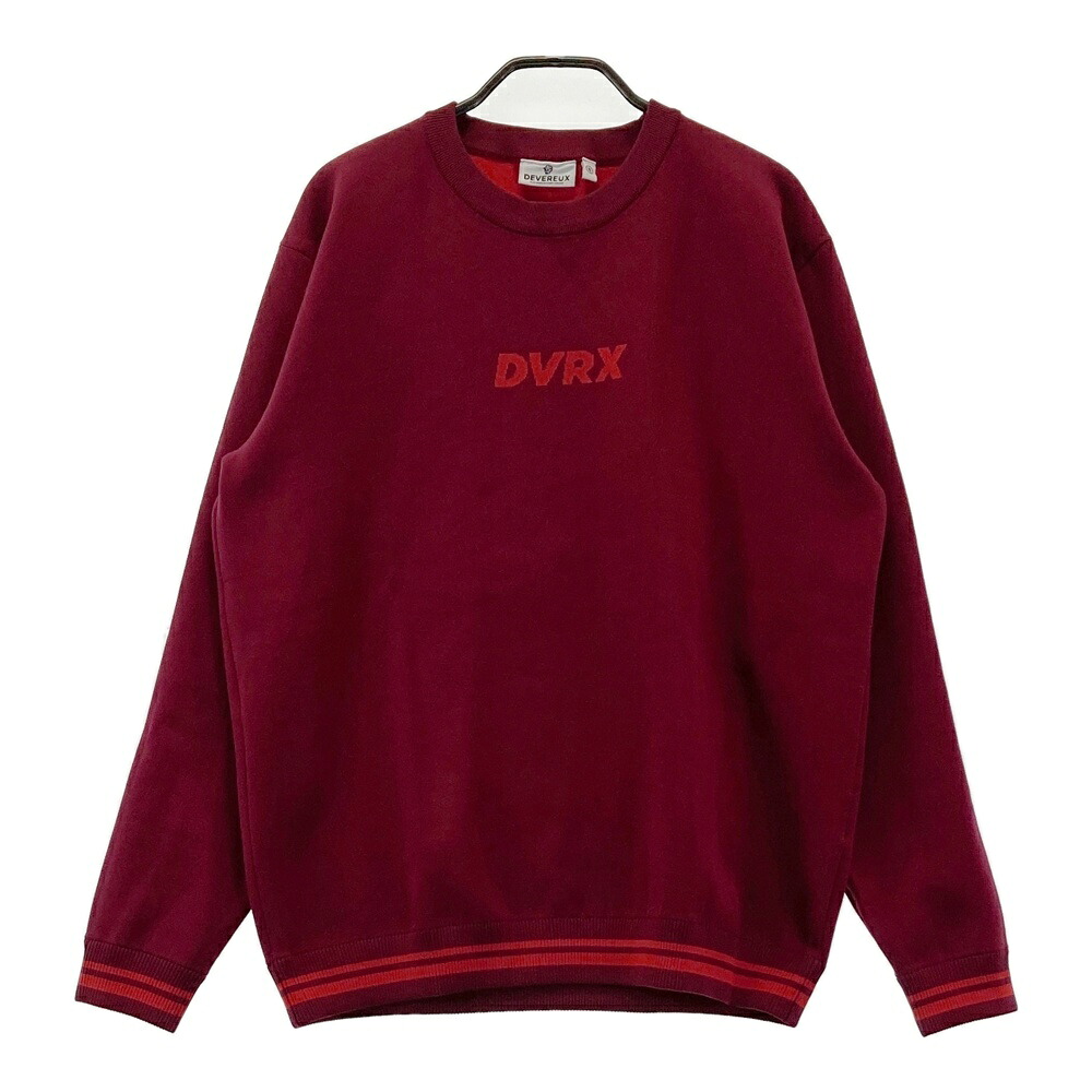 DEVEREUX GOLF デヴァローゴルフ ニットセーター レッド系 S 【中古】ゴルフウェア メンズ|中古ゴルフウェア通販STST