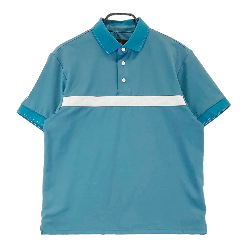 BRIEFING GOLF ブリーフィング 2024年モデル 半袖ポロシャツ ブルー系 S 【中古】ゴルフウェア メンズ｜中古ゴルフウェア通販STST