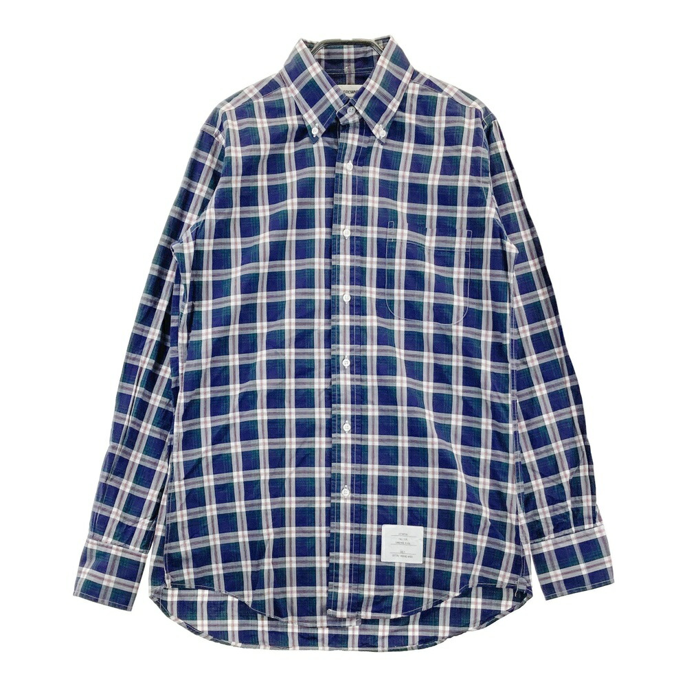 THOM BROWNE トム 赤銅色  長袖プルオーバー 読み合わせる 米国海軍系 2 【中古】メンズ