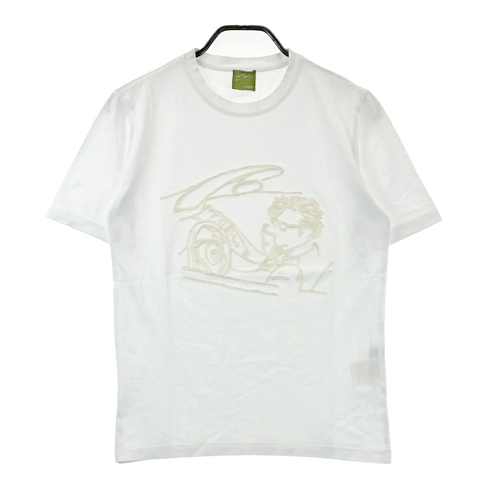 LARDINI ラルディーニ  ティーシャツ  白いこと系 XS 【中古】メンズ