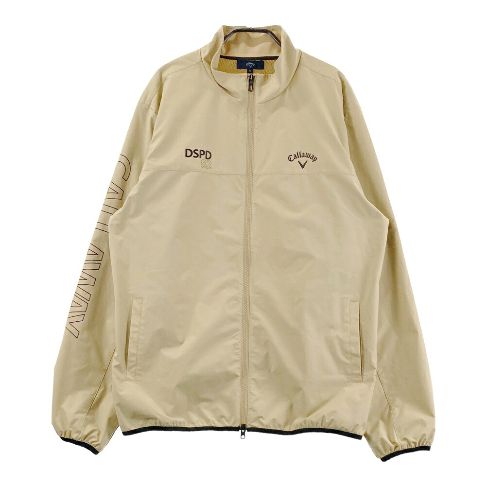 CALLAWAY キャロウェイ 2025年モデル 長袖 ジップジャケット ベージュ系 3L 【中古】ゴルフウェア メンズ｜中古ゴルフウェア通販STST