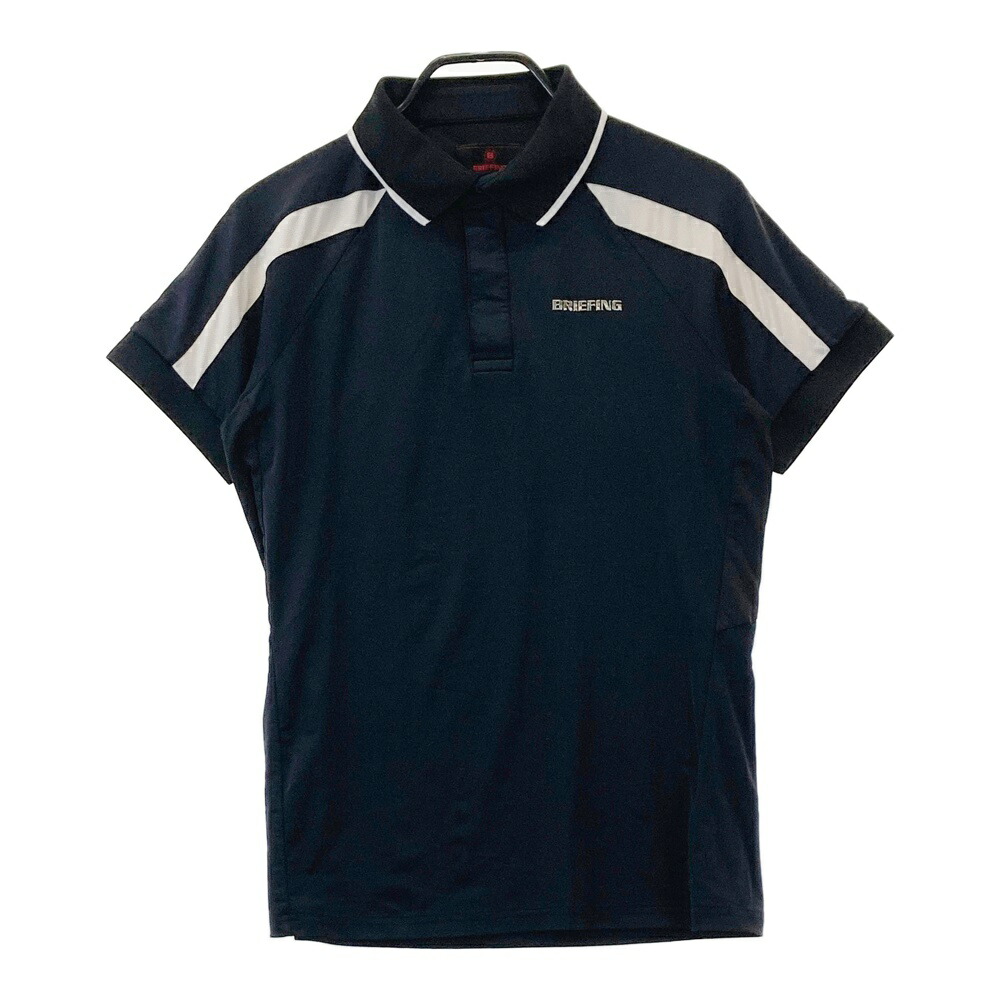 BRIEFING GOLF ブリーフィング  半袖スポーツシャツ  米国海軍系 M 【中古】ゴルフお召しもの メンズ