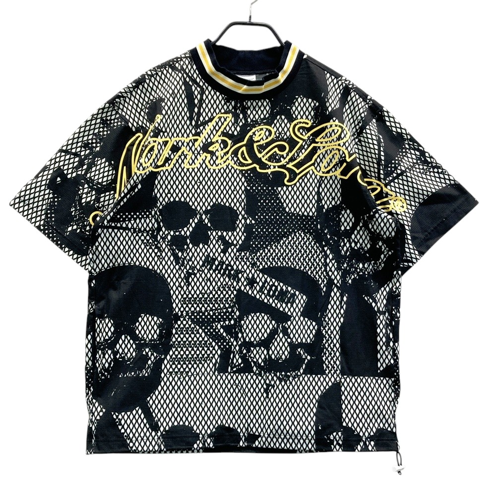 MARK&LONA マークアンドロナ 2024年モデル 半袖ブルゾン ジャケット 総柄 ブラック系 48 【中古】ゴルフウェア メンズ|中古ゴルフウェア通販STST
