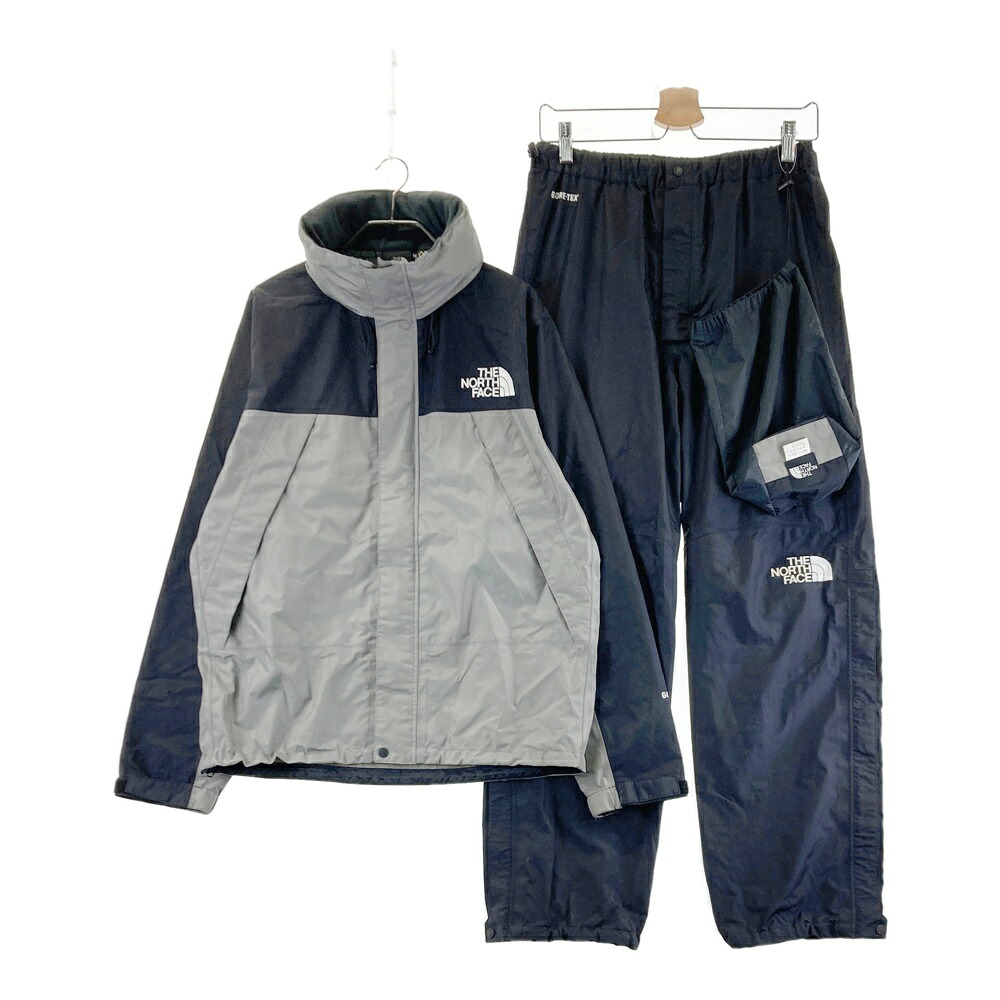 THE NORTH FACE ザ 北の方人間の顔 NP11525 雨水 セットアップ  薄墨色系 M 【中古】メンズ