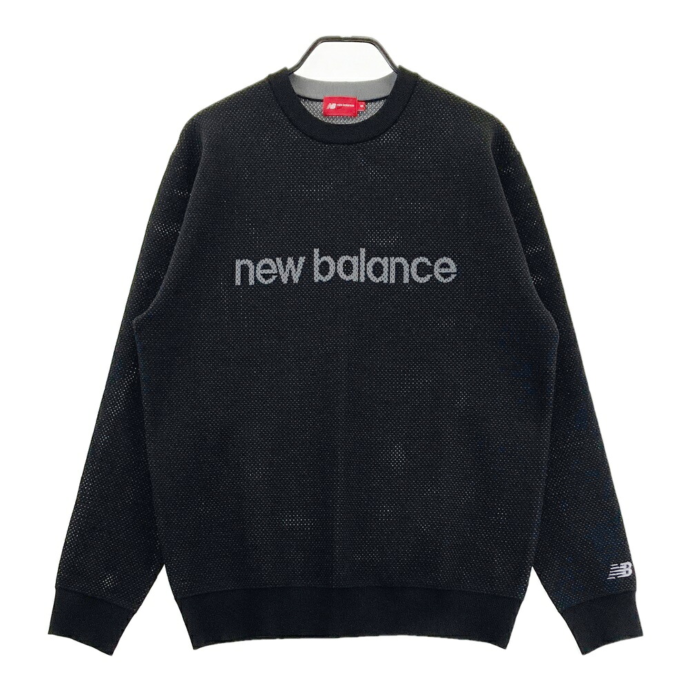 NEW BALANCE GOLF ニューバランス 2025年 ニット セーター ブラック系 5 【中古】ゴルフウェア メンズ|中古ゴルフウェア通販STST