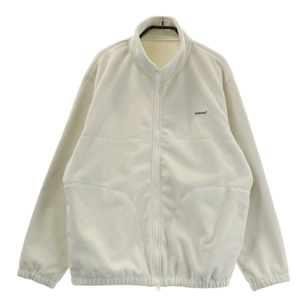 JACK BUNNY ジャックバニー 2025年モデル フリース 長袖ジャケット ベージュ系 4 【中古】ゴルフウェア メンズ|中古ゴルフウェア通販STST