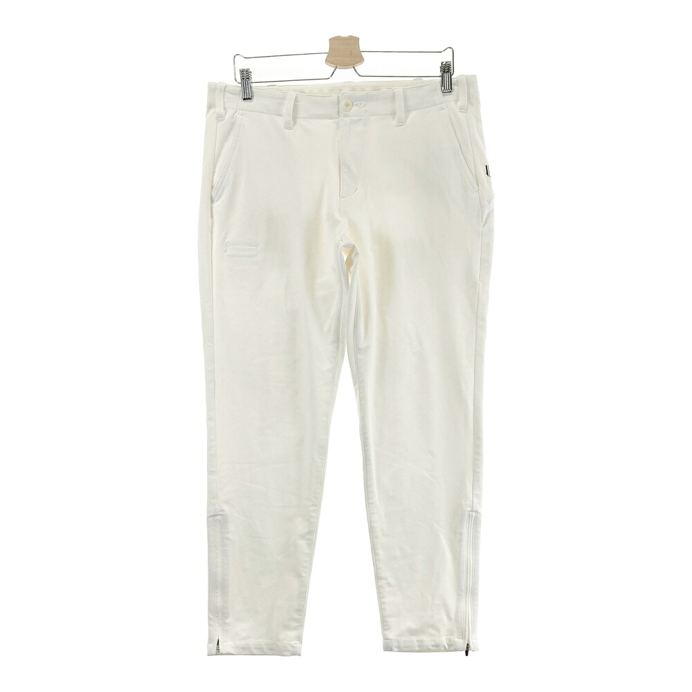 BEAMS GOLF ビームスゴルフ ストレッチパンツ 裾ジッパー ホワイト系 L 【中古】ゴルフウェア メンズ｜中古ゴルフウェア通販STST 8,026円