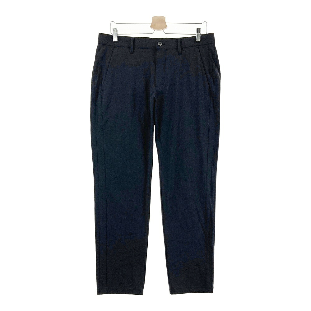 DESCENTE GOLF デサントゴルフ 2025年モデル ストレッチ ナイロンパンツ ブラック系 85/O 【中古】ゴルフウェア メンズ｜中古ゴルフウェア通販STST