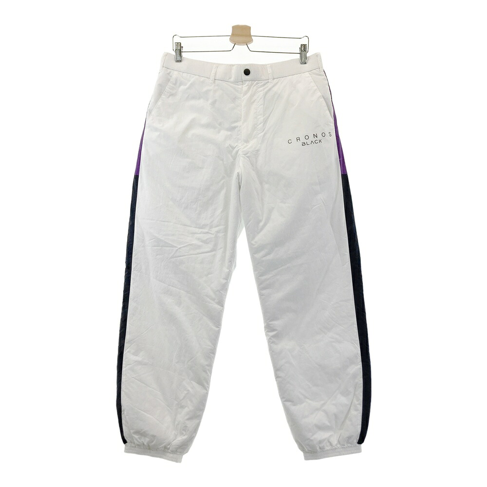 CRONOS クロノス ;BLACK 中綿パンツ ホワイト系 XL 【中古】ゴルフウェア メンズ｜中古ゴルフウェア通販STST