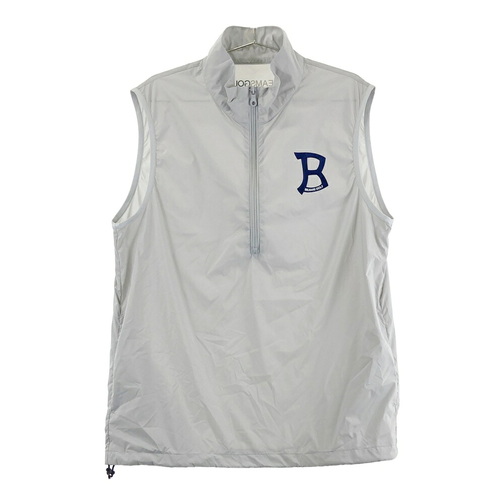BEAMS GOLF ビームスゴルフ 2024年モデル ハイネック ベスト グレー系 M 【中古】ゴルフウェア メンズ｜中古ゴルフウェア通販STST