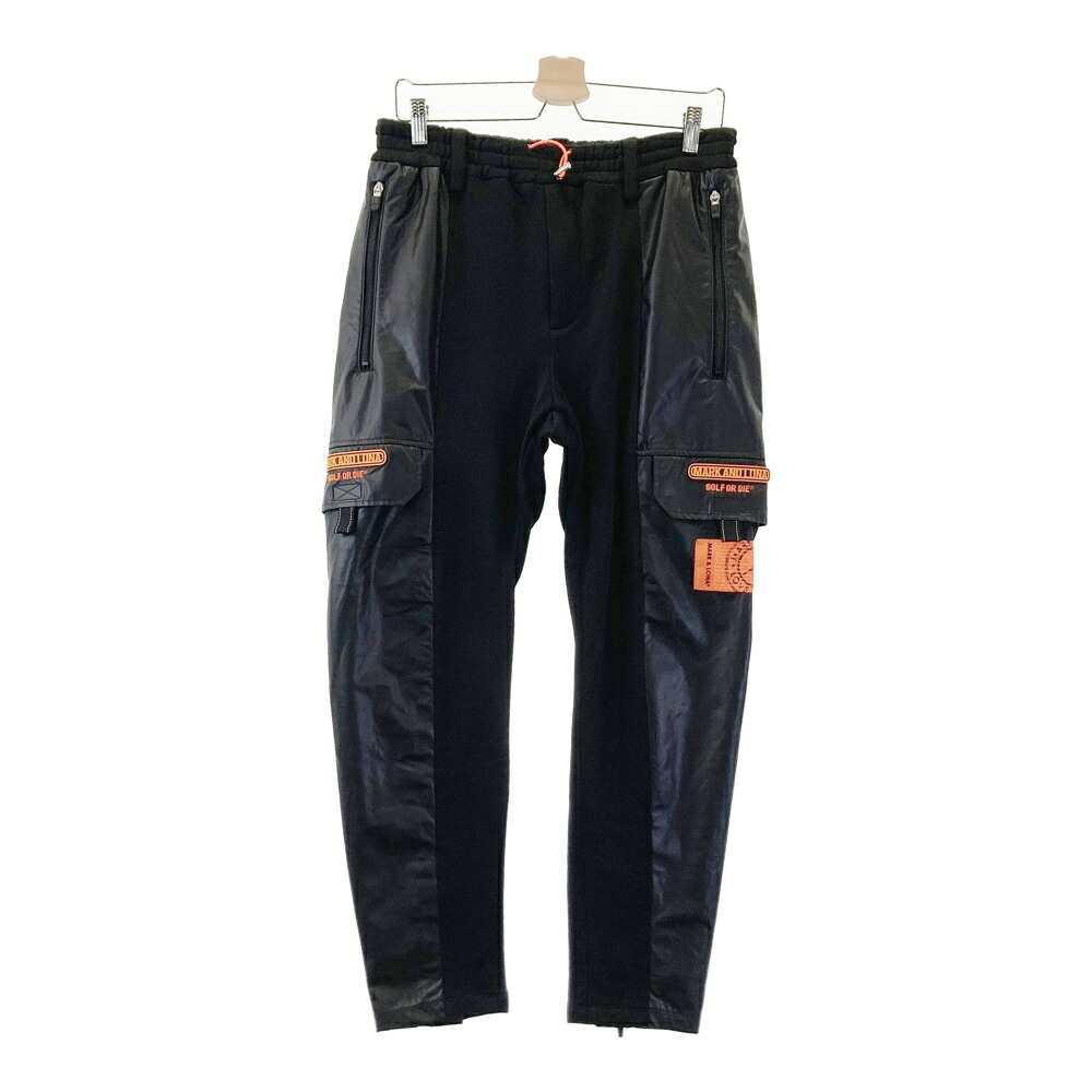 MARK&LONA マークアンドロナ ロングパンツ 切替 ブラック系 48 【中古】ゴルフウェア メンズ｜中古ゴルフウェア通販STST