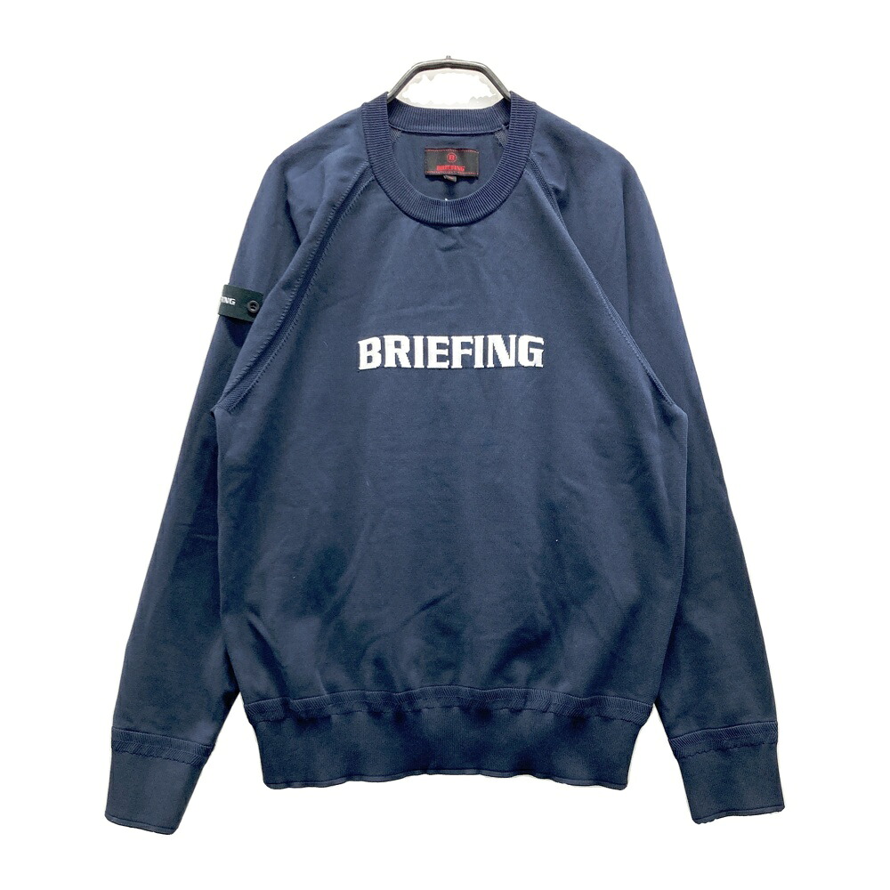 BRIEFING GOLF ブリーフィング 2025年 ニットセーター ネイビー系 M 【中古】ゴルフウェア メンズ｜中古ゴルフウェア通販STST