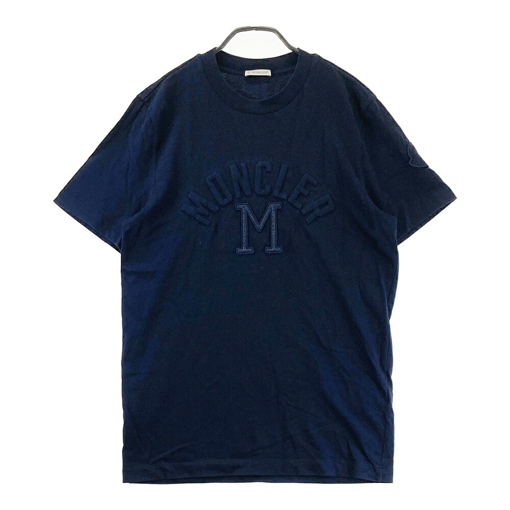 MONCLER モンクレール I10918C00027 Tシャツ ネイビー系 S 【中古】メンズ｜中古ゴルフウェア通販STST 15,206円