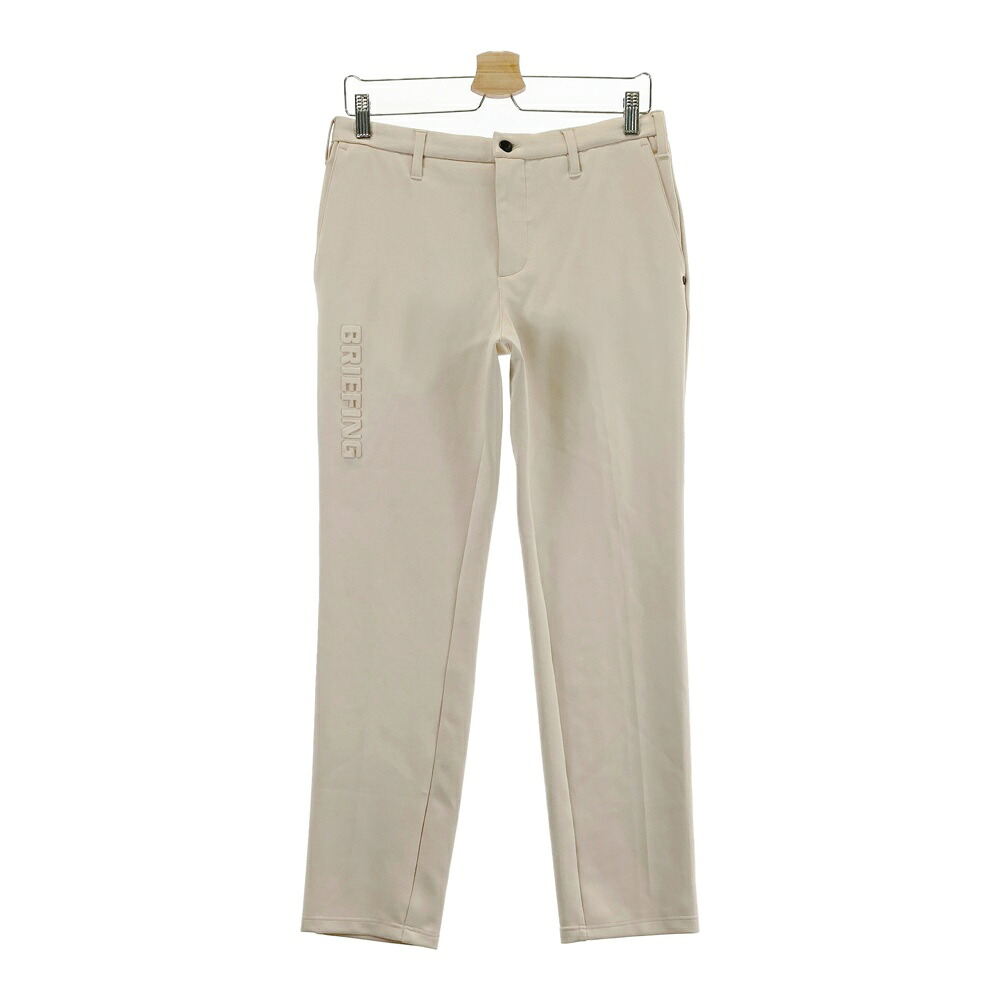 BRIEFING GOLF ブリーフィング ストレッチパンツ ベージュ系 S 【中古】ゴルフウェア メンズ｜中古ゴルフウェア通販STST
