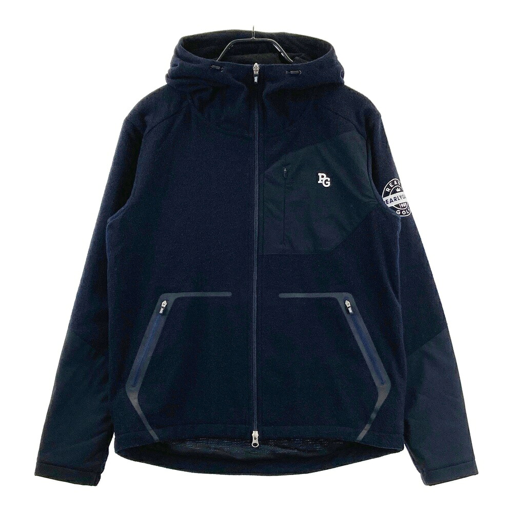 PEARLY GATES パーリーゲイツ 053-1220009 裏メッシュジャケット ネイビー系 5 【中古】ゴルフウェア メンズ｜中古ゴルフウェア通販STST