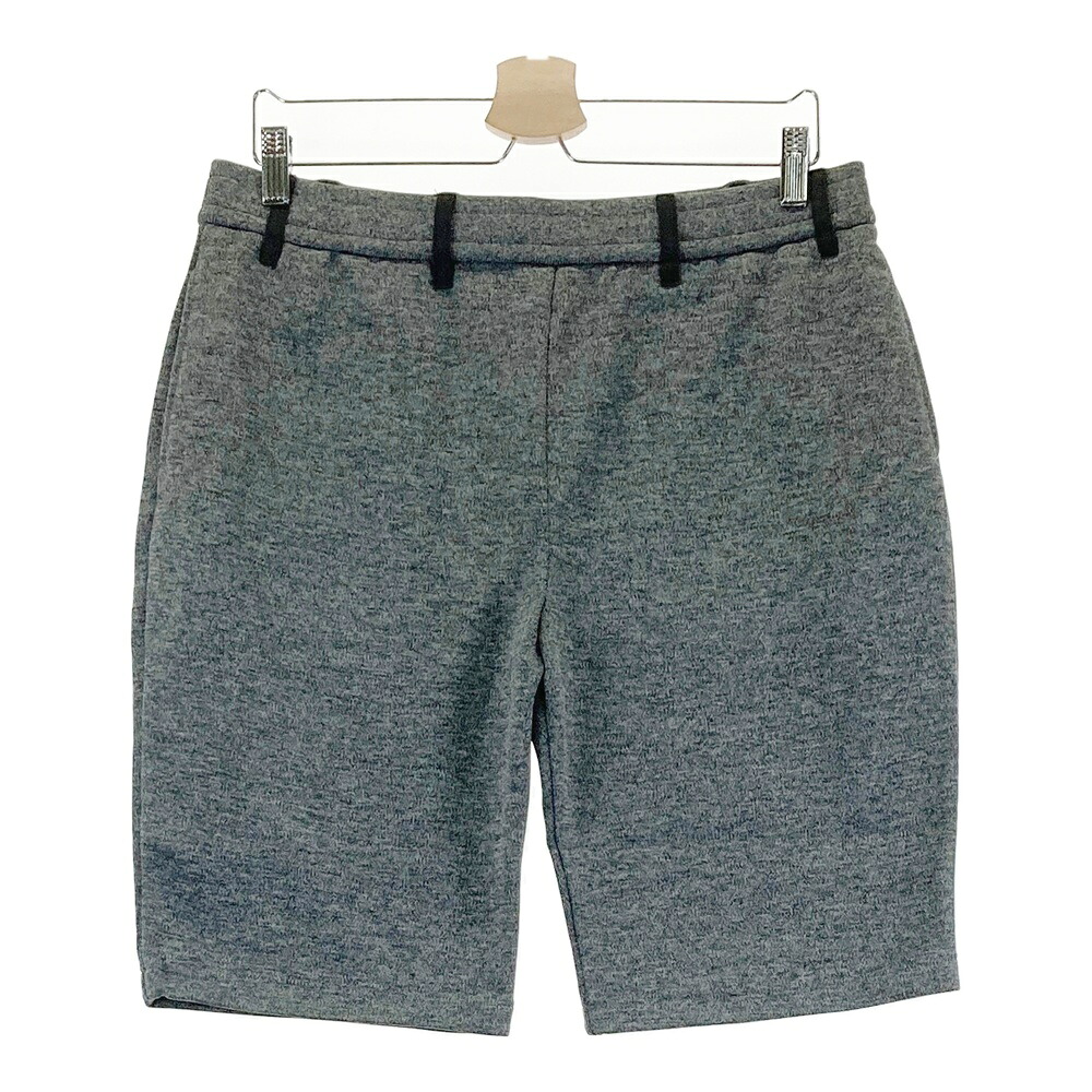 1PIU1UGUALE3 GOLF 戸賀敬城 別注 GRK047 ニット ハーフパンツ グレー系 6 【中古】ゴルフウェア メンズ｜中古ゴルフウェア通販STST