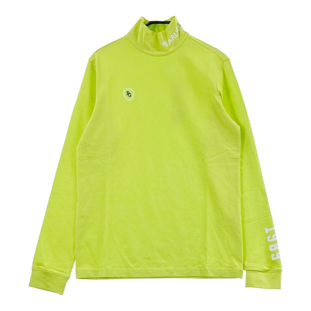 PEARLY GATES パーリーゲイツ 2025年モデル モックネック 長袖Tシャツ グリーン系 2 【中古】ゴルフウェア メンズ|中古ゴルフウェア通販STST