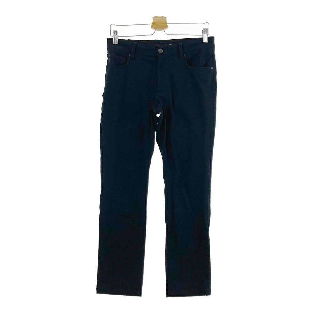 BRIEFING GOLF ブリーフィング ストレッチロングパンツ ネイビー系 S 【中古】ゴルフウェア メンズ｜中古ゴルフウェア通販STST