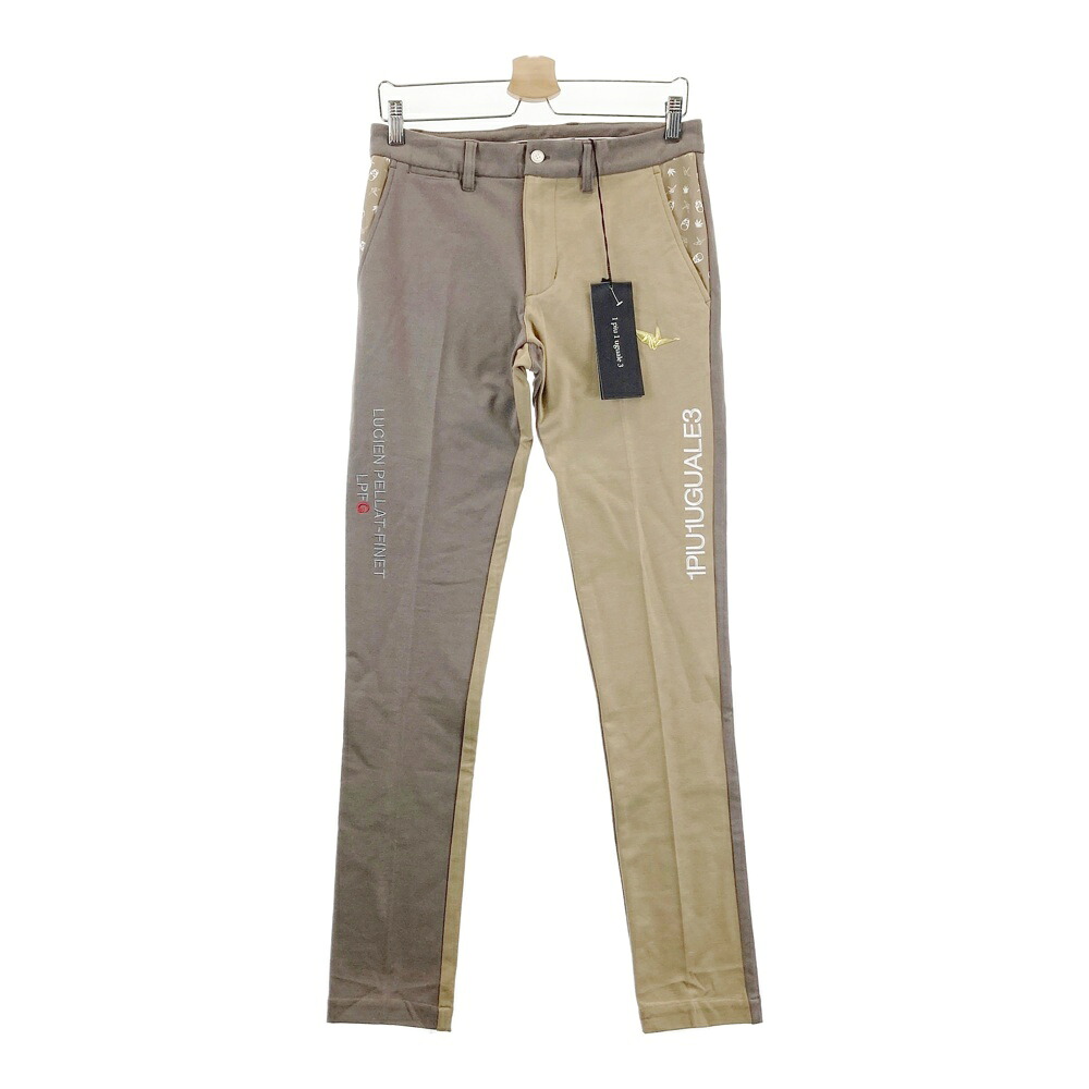1PIU1UGUALE3 GOLF GRP089 パンツ ブラウン系 3 【中古】ゴルフウェア メンズ|中古ゴルフウェア通販STST