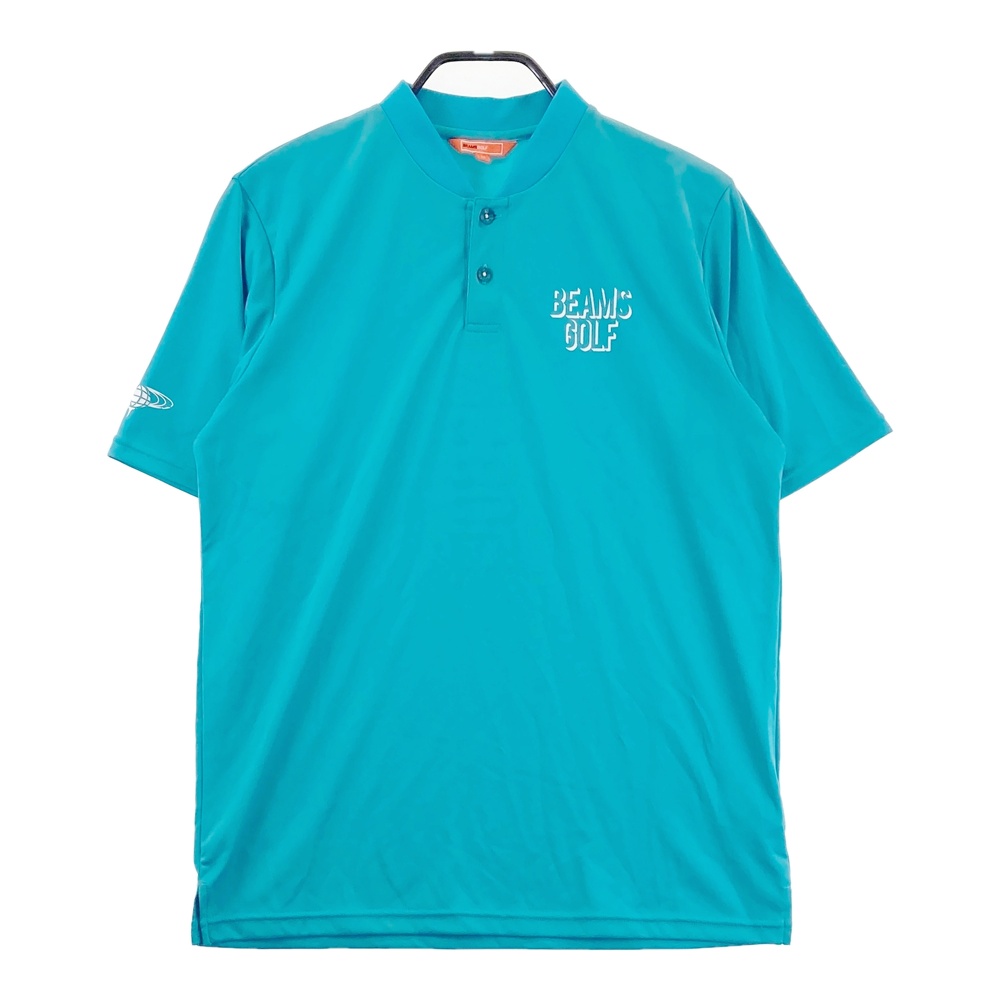 BEAMS GOLF ビームスゴルフ 襟付 半袖Tシャツ ブルー系 M 【中古】ゴルフウェア メンズ｜中古ゴルフウェア通販STST