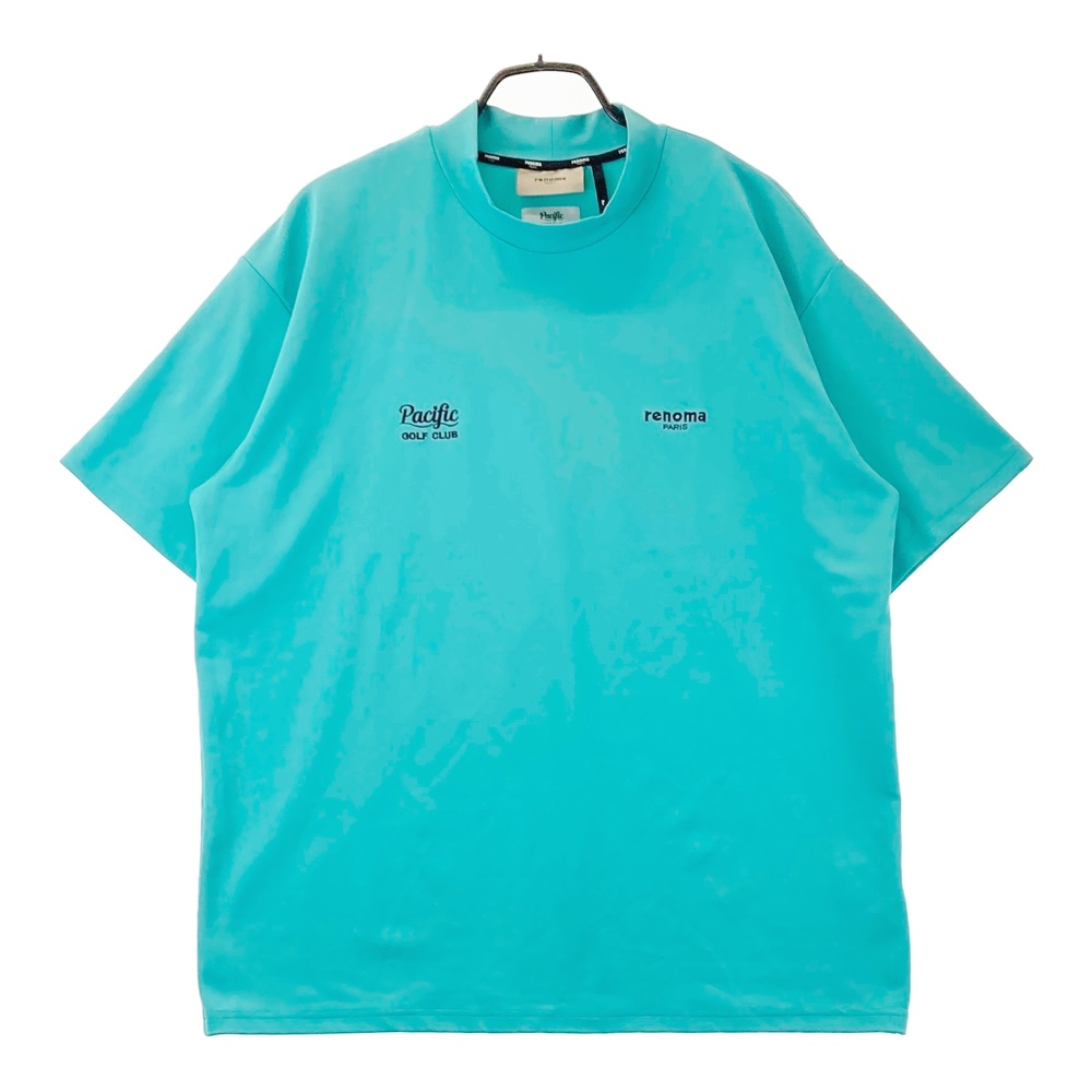 RENOMA GOLF レノマゴルフ RG5306-033-PC ハイネック半袖Tシャツ &times;Pacific GOLF CLUB ブルー系 XL 【中古】ゴルフウェア メンズ｜中古ゴルフウェア通販STST