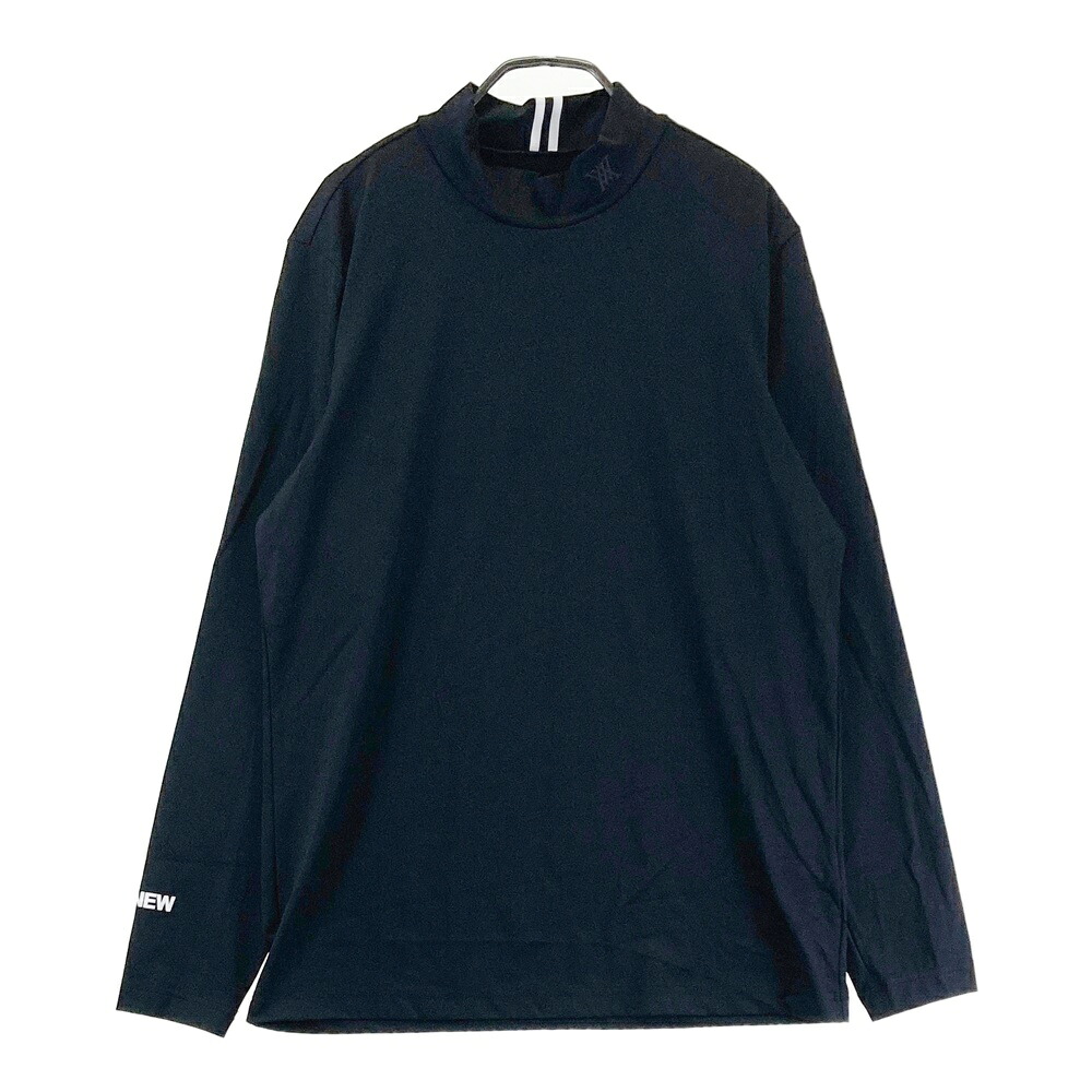ANEW GOLF アニューゴルフ ハイネック 長袖Tシャツ ブラック系 L 【中古】ゴルフウェア メンズ|中古ゴルフウェア通販STST