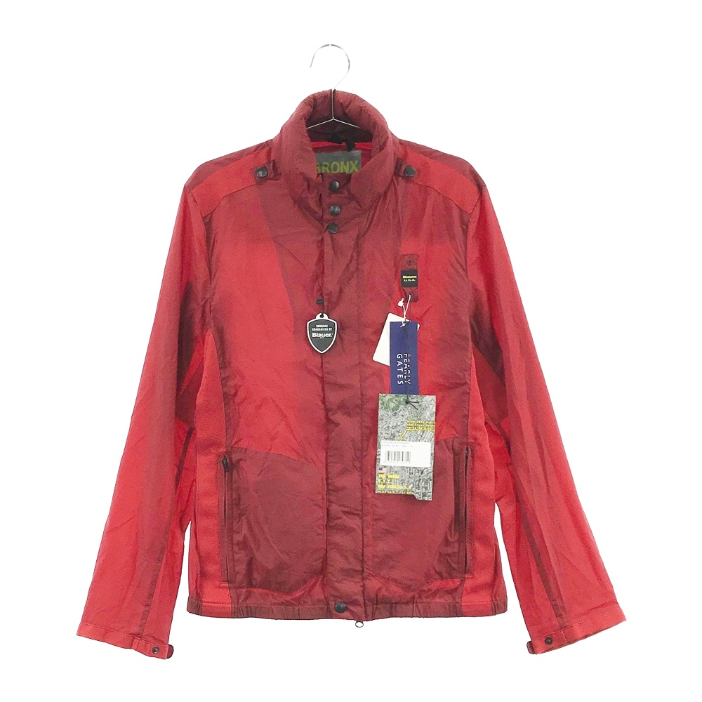 blauer ブラウアー 053-120374 ボンネット付き添い人ジップジャケット  赤いこと系 4 【中古】メンズ