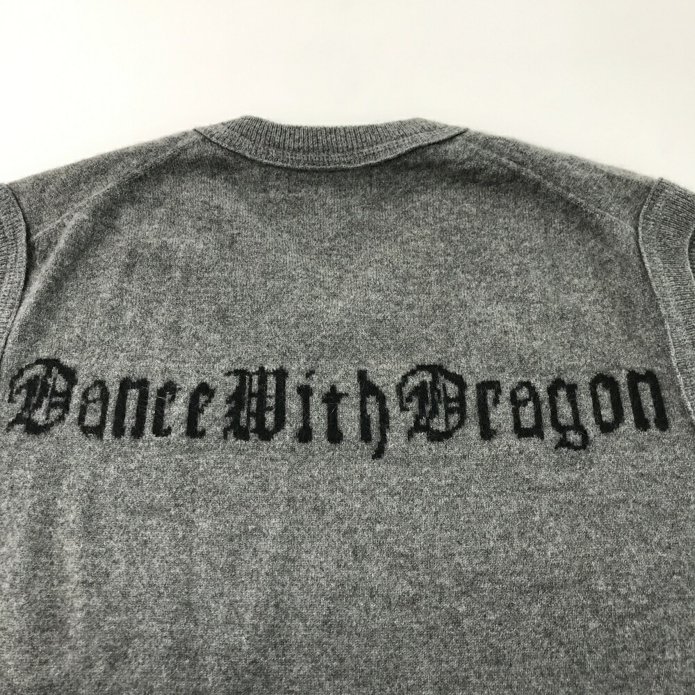 人気商品の DANCE WITH DRAGON ダンスウィズドラゴン カシミヤニット
