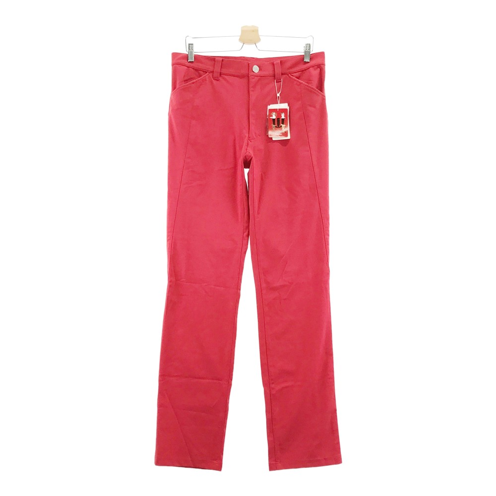 M.U SPORTS エムユースポーツ ストレッチパンツ レッド系 52 【中古】ゴルフウェア メンズ｜中古ゴルフウェア通販STST