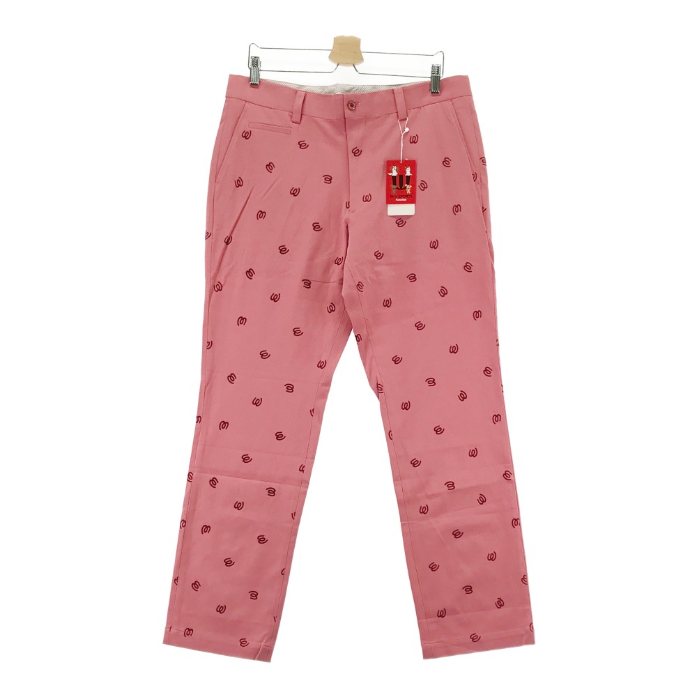 MU SPORTS エムユースポーツ ノータックパンツ ピンク系 56 【中古】ゴルフウェア メンズ 7,392円