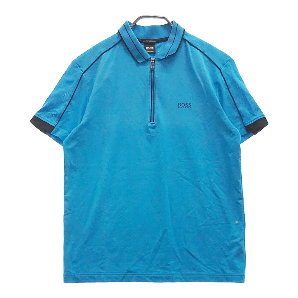 新品未使用タグ付 HUGO BOSS ポロシャツ ブルー/オレンジ色調交差 楽天市場】HUGO BOSS【ヒューゴボス】 72555 ポロシャツ メンズ