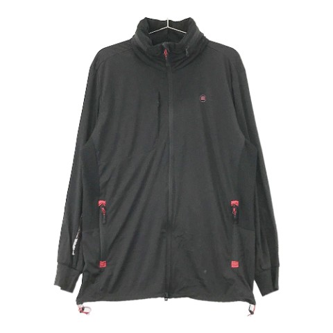 BRIEFING GOLF ブリーフィング フード付き 長袖ジャケット ブラック系 L 【中古】ゴルフウェア メンズ|中古ゴルフウェア通販STST