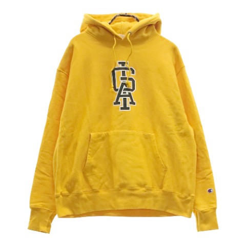 CHAMPION チャンピオン Dark Side of The Rainbow Hoodie パーカー VIRGIL ABLOH イエロー系 XL 【中古】メンズ|中古ゴルフウェア通販STST