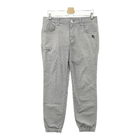 PEARLY GATES パーリーゲイツ 30周年 ジョガーパンツ  グレー系 4 【中古】ゴルフウェア メンズ メンズウェア-スポーツ・アウトドア-ウェア