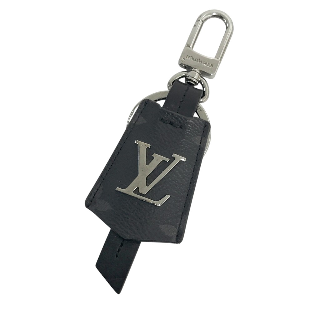 LOUIS VUITTON ルイ ヴィトン M63620/CX0271 キーリング ポルトクレ クロッシュ モノグラム・エクリプス ブラック系 【中古】|中古ゴルフウェア通販STST