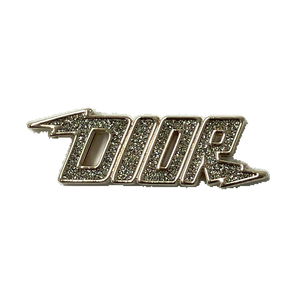 Christian Dior クリスチャン ディオール バッジ チャーム DIORロゴ ゴールド系 【中古】｜中古ゴルフウェア通販STST
