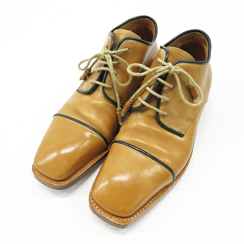 Bettanin&Venturi ベッタニン＆ベントゥーリ レザーシューズ GOODYEAR ブラウン系 37 1/2 【中古】メンズ