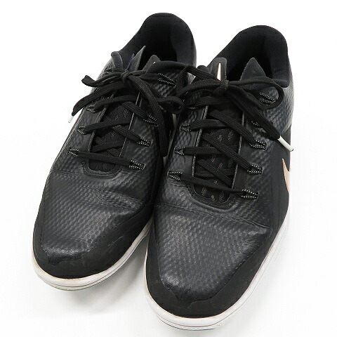 NIKE GOLF ナイキゴルフ BV1322-001 シューズ リアクト ヴェイパー 2 ブラック系 23.5 【中古】ゴルフウェア レディース