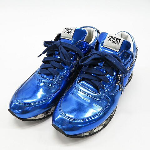 URBAN SUN アーバンサン  スニーカー  青色系 40 【中古】メンズ