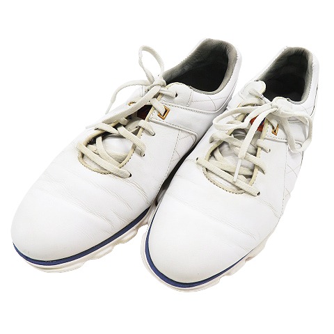 FOOT JOY フットジョイ スパイクレス ゴルフシューズ PRO SL ホワイト系 9 【中古】ゴルフウェア メンズ