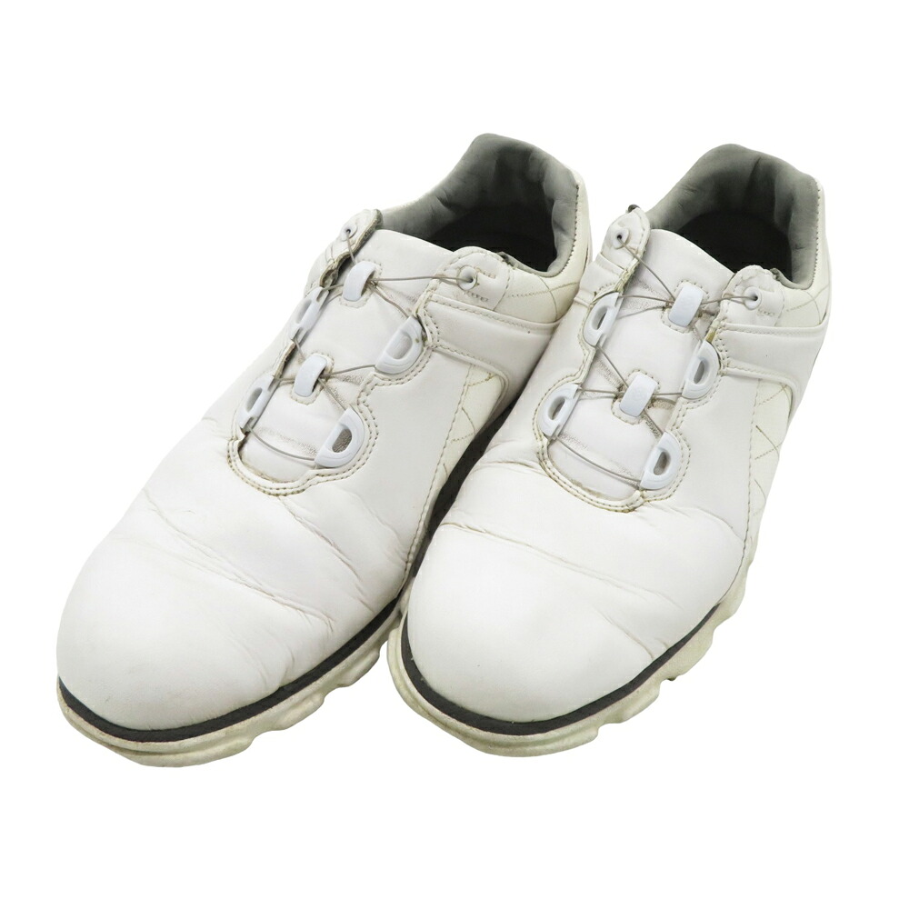 FOOT JOY フットジョイ 56846J ゴルフシューズ PRO SL Boa ホワイト系 26cm 【中古】ゴルフウェア メンズ｜中古ゴルフウェア通販STST